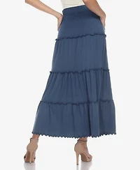 Women's Tiered Maxi Skirt