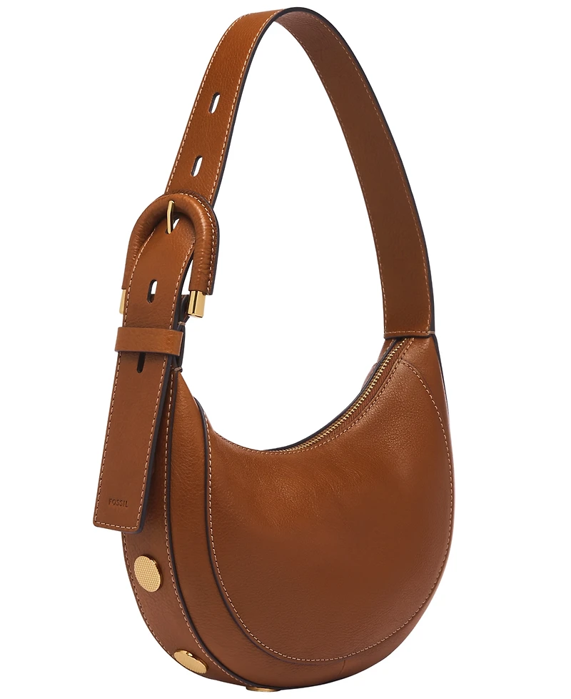 Fossil Harwell Leather Crescent Bag