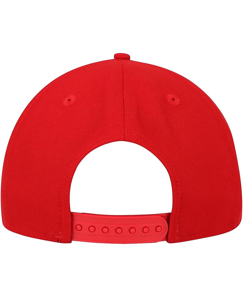 Men's New Era Red Uswnt Team Basic 9FIFTY Snapback Hat