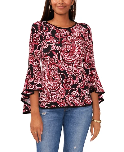 Sam & Jess Women's Bell-Sleeve Top