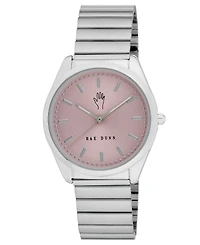 Rae Dunn Women's Sofia Silver-Tone Alloy Watch 36mm