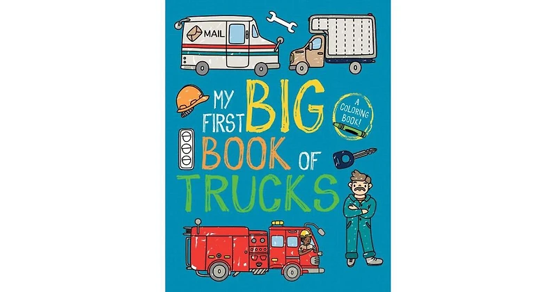 My First Big Book of Trucks by Little Bee Books
