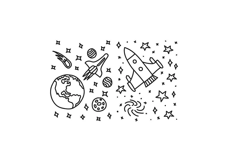 My First Big Book of Outer Space by Little Bee Books