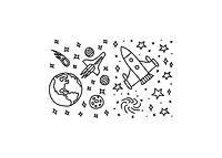 My First Big Book of Outer Space by Little Bee Books