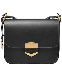 Fossil Lennox Leather Flap Crossbody Bag