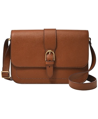 Fossil Large Zoey Leather Crossbody Bag