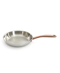 BergHOFF Ouro Gold 10Pc 18/10 Stainless Steel Cookware Set, Ss Lids, Rose Gold Handles