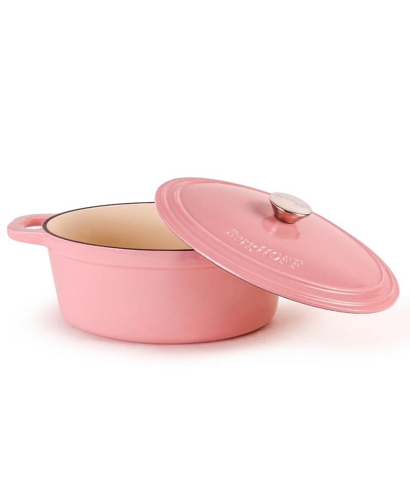 BergHOFF Neo 5pc Cast Iron Dutch Oven Set with 10" Fry Pan, 3qt. & 5qt.