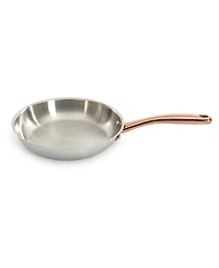 BergHOFF Ouro Gold 5pc 18/10 Stainless Steel Starter Set, Ss Lids, Rose Gold Handles