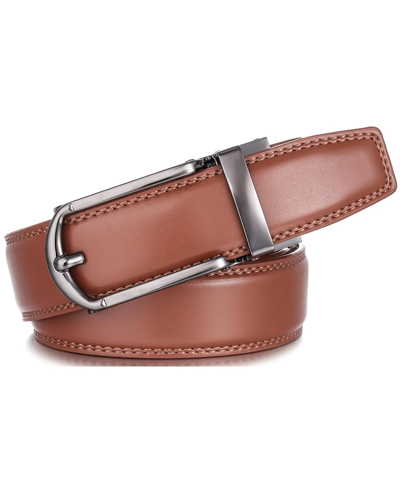 Mio Marino Men's Ballast Leather Linxx Ratchet Belt