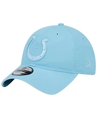 Men's New Era Light Blue Indianapolis Colts Core Classic 2.0 Brights 9TWENTY Adjustable Hat