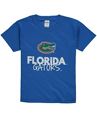 Big Boys Royal Florida Gators Crew Neck T-shirt