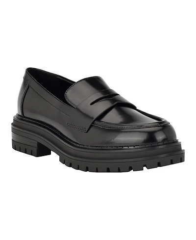 Calvin Klein Women's Grant Lug Sole Penny Loafers