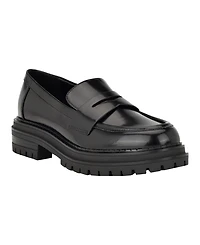 Calvin Klein Women's Grant Lug Sole Penny Loafers