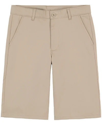 Nautica Little Boys Uniform Hunter Flat-Front Stretch Twill Shorts