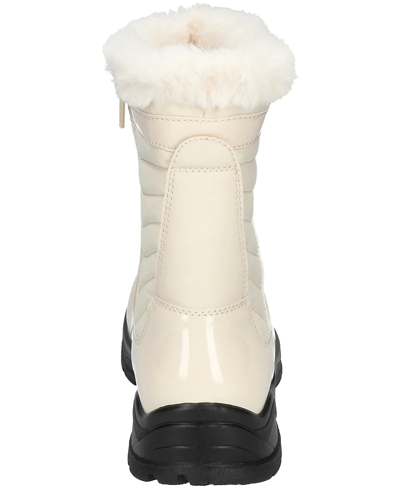 Easy Street Women's Frazer Slip Resistant and Waterproof Side Zip Boots