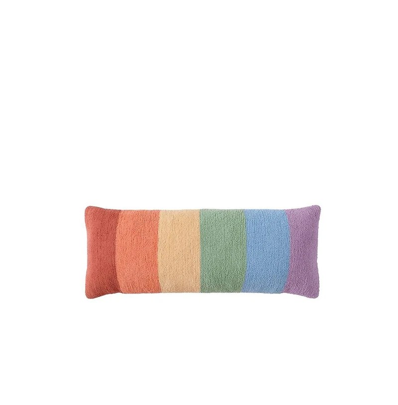 Sunday Citizen Rainbow Decorative Pillow, 14" x 36"