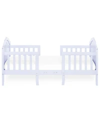 SweetPea Baby Rose 3-in-1 Convertible Toddler Bed, Greenguard Gold, Jpma, Safety Rails, Made of Sustainable New Zealand Pinewood