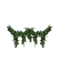 6' x 18" Mixed Pine Artificial Christmas Icicle Garland Unlit