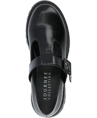 Journee Collection Women's Suvi Treaded Sole Mary Jane Flats