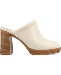 Journee Collection Women's Izara Platform Mules