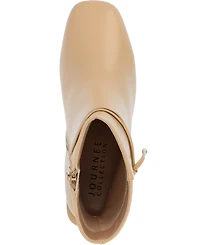 Journee Collection Women's Beverley Block Heel Booties