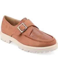 Journee Collection Women's Azula Almond Toe Loafers