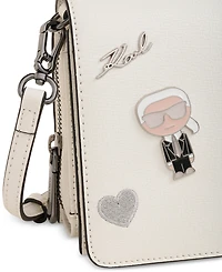 Karl Lagerfeld Paris Lourdes Crossbody with Cate Pins
