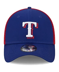 Men's New Era Royal Texas Rangers Team Neo 39THIRTY Flex Hat