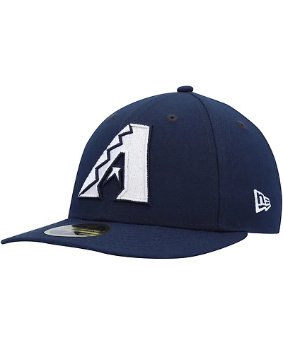 Men's New Era Navy Arizona Diamondbacks Oceanside Low Profile 59FIFTY Fitted Hat