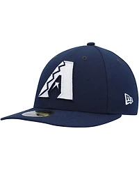 Men's New Era Navy Arizona Diamondbacks Oceanside Low Profile 59FIFTY Fitted Hat