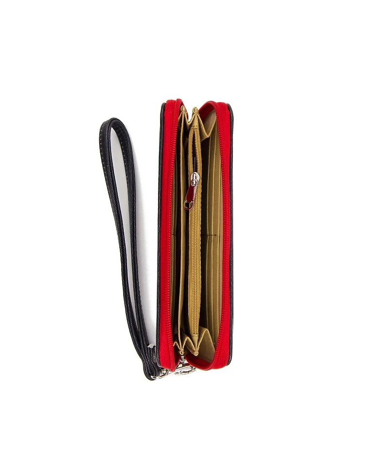 Women's Arizona Diamondbacks Zip-Around Wristlet Wallet