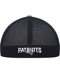 Men's '47 Brand Heathered Gray, Navy New England Patriots Motivator Flex Hat
