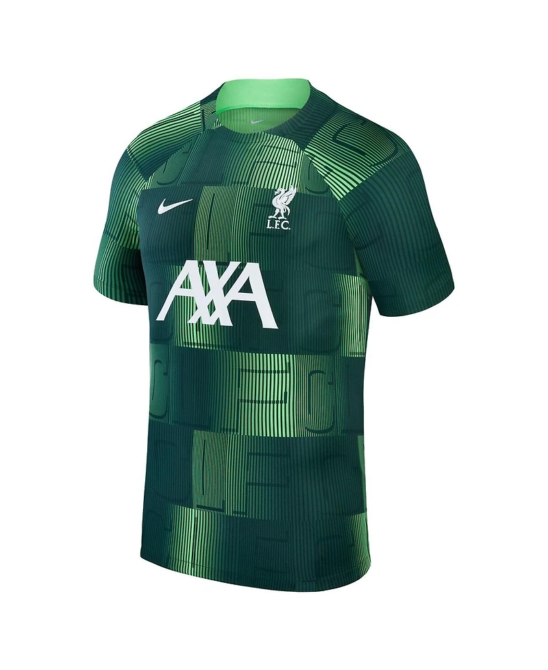 Men's Nike Green Liverpool 2023/24 Academy Pro Pre-Match Top