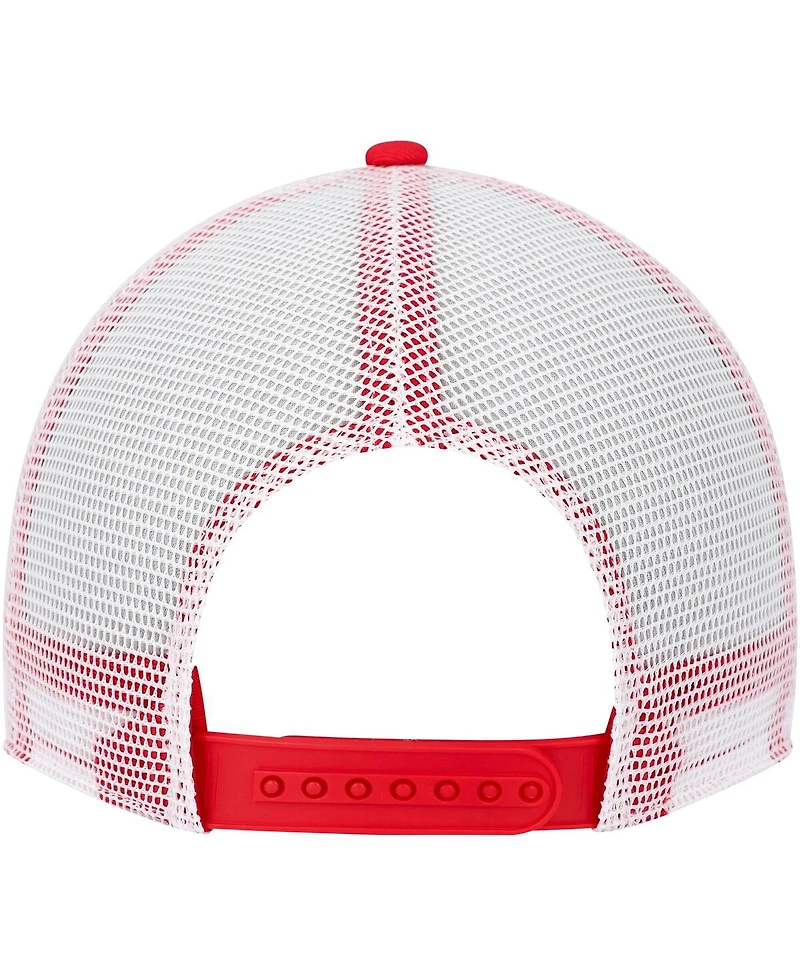 Men's Nike Red Canada Soccer Classic99 Trucker Snapback Hat