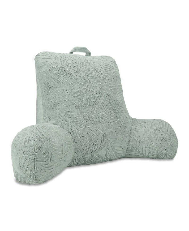 Arlee Home Fashions Fern Bed Rest Lounger Pillow, 33" x 14"