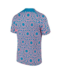 Men's Nike Blue England Women's National Team 2023 Academy Pro Pre-Match Top