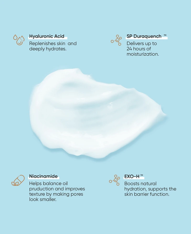 Buttah Skin Oil-Free Hyaluronic Gel Cream, 2-oz.