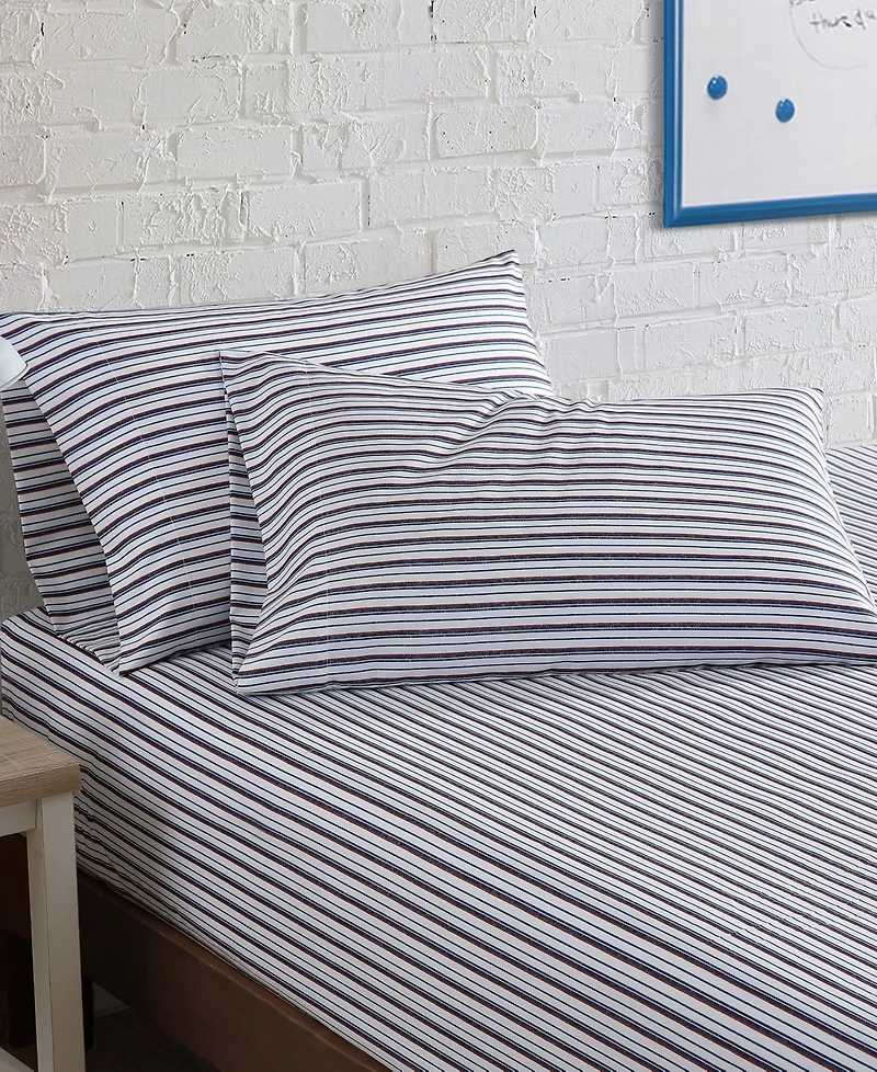 Closeout! Nautica Microfiber 2 Piece Sheet Set, Twin/Twin Xl