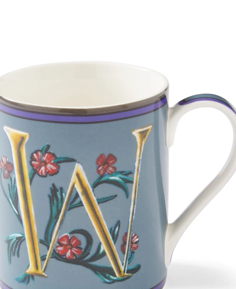Kit Kemp for Spode Alphabet Mug, 12 oz