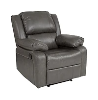 Emma+Oliver Recliner With Bustle Back And Padded Arms