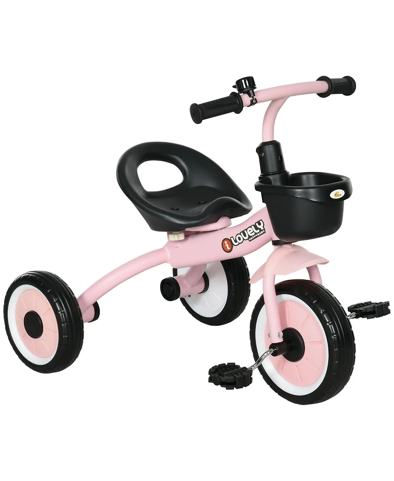 Qaba Tricycle for Kids Age 2-5, Toddler Bike for Children