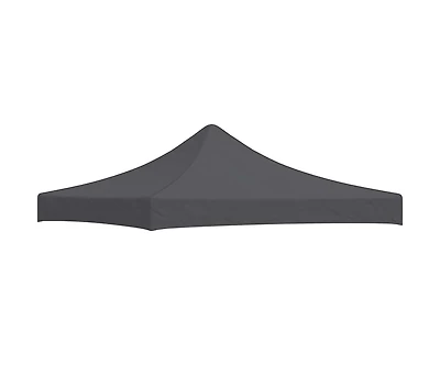 vidaXL Party Tent Roof 9.8'x9.8' Anthracite