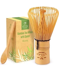 Zulay Kitchen Traditional Matcha Whisk & Spoon