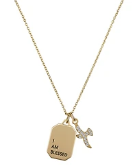 Unwritten Cubic Zirconia Bird Pendant Necklace