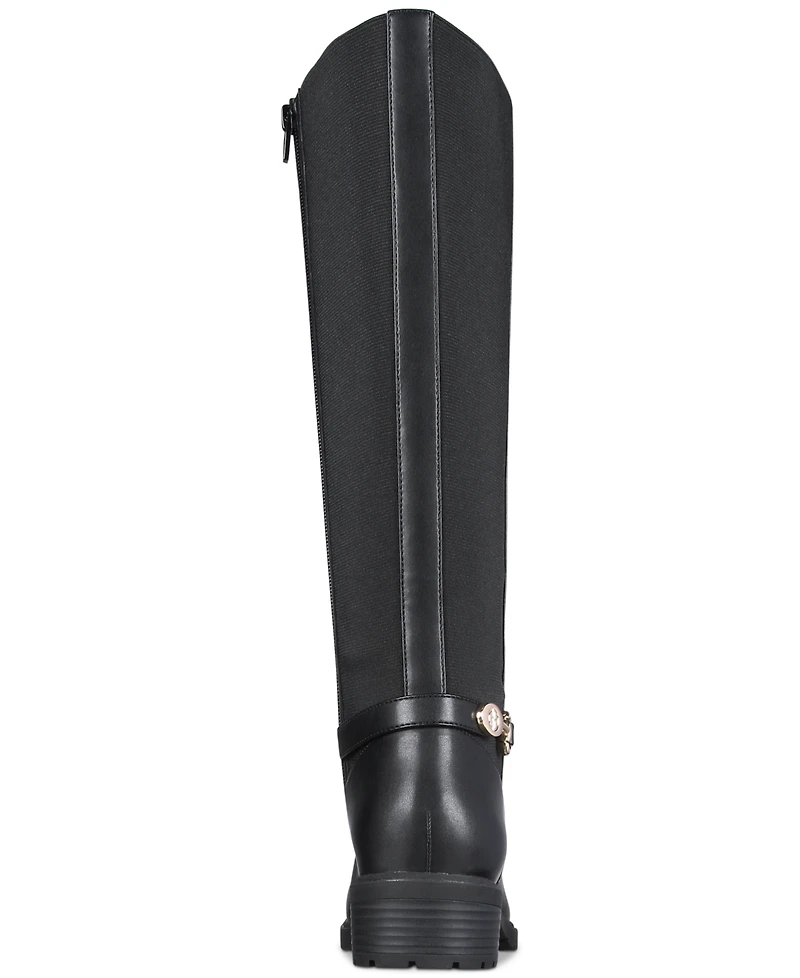 Giani Bernini Women's Barnibee Memory Foam Knee High Riding Boots, Created for Macy's