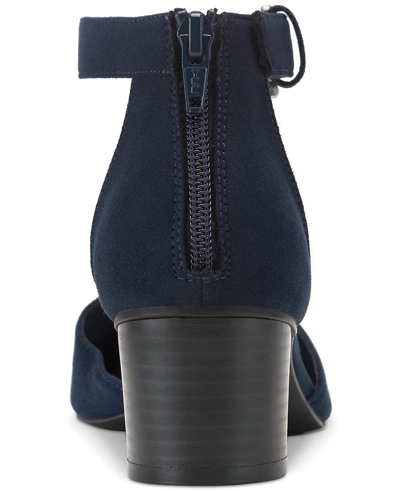 Style & Co Women's Alinaa Two-Piece Block Heel Dress Pumps, Created for Macy's