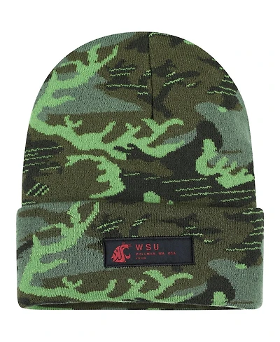 Men's Nike Camo Washington State Cougars Veterans Day Cuffed Knit Hat