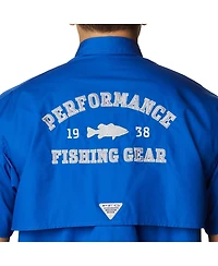 Men's Columbia Royal Kentucky Wildcats Bonehead Button-Up Shirt