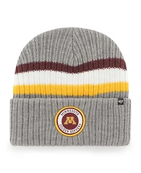 Men's '47 Brand Charcoal Minnesota Golden Gophers Highline Cuffed Knit